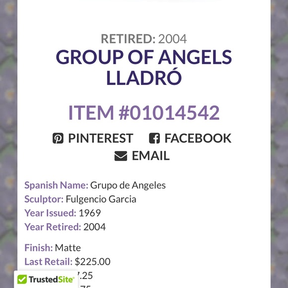 Lladro group of angels - Picture 5 of 5